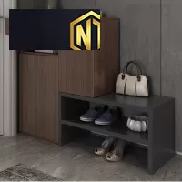 TỦ GIÀY NHỎ GỌN CHO DIỆN TÍCH NHÀ NHỎ NGỌC THỊNH LONG THÀNH